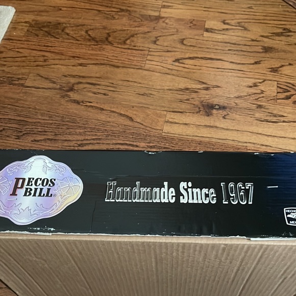 Pecos Bill LADIES Black Boots- SZ 9- NIB - Picture 10 of 10